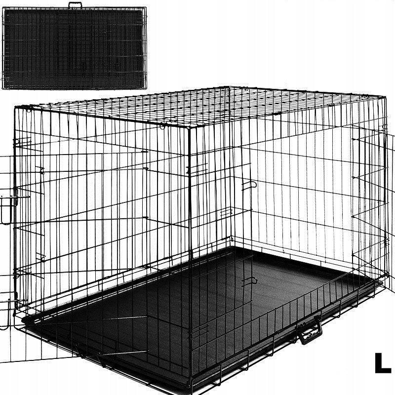 LARGE METAL CAGE DOG PLAYPEN 90x56x63 Product weight with unit packaging 14.3 kg