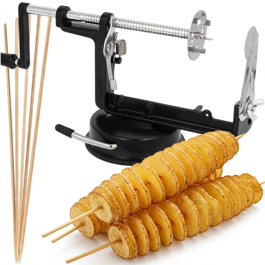 LARGE METAL MACHINE 30cm FOR SPIRAL FRIES POTATO CHIPS TORNADO