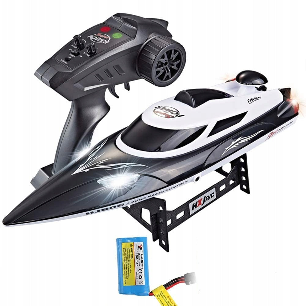 LARGE MOTORBOAT REMOTE CONTROLLED BOAT RANGE 200M BOAT RC + REMOTE CONTROL YACHT Packaging status original