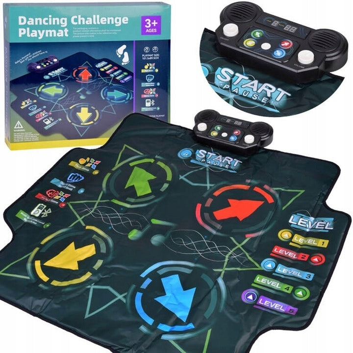 LARGE MUSIC DANCE MAT FOR KIDS + BLUETOOTH IN ONE BLUETOOTH LED Brand no brand