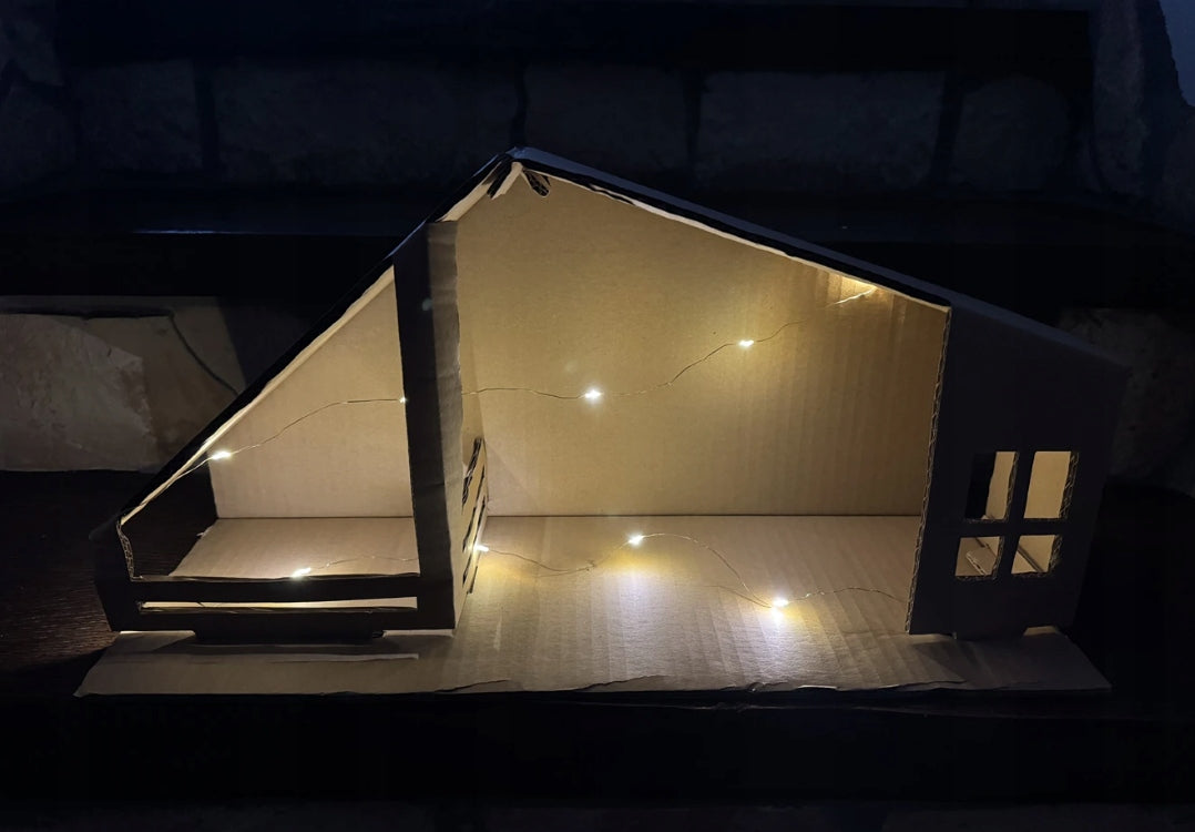 LARGE NATIVITY SCENE FOR SELF-ASSEMBLY WITH LIGHTING EAN (GTIN) 5906031406017