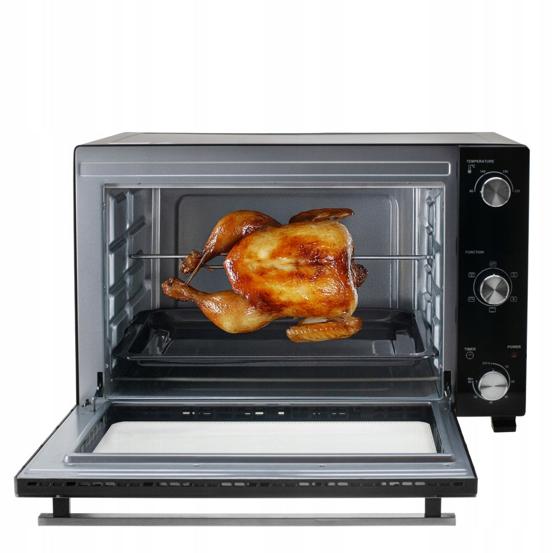 LARGE OVEN ELECTRIC FREESTANDING 60L THERMOCOUPLE GRATE SPIT BLACK Model DL10972C
