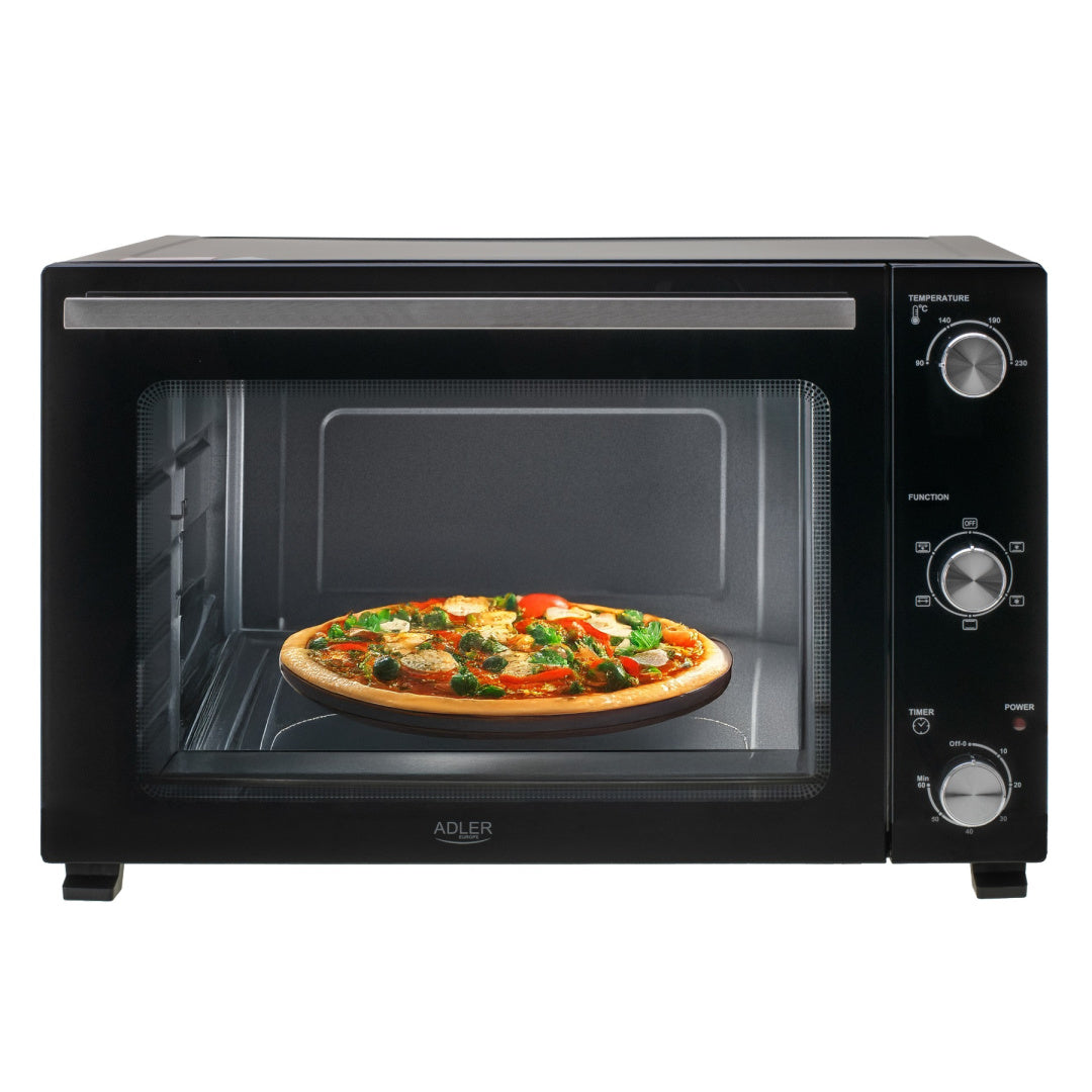 LARGE OVEN ELECTRIC FREESTANDING 60L THERMOCOUPLE GRATE SPIT BLACK Packaging status original