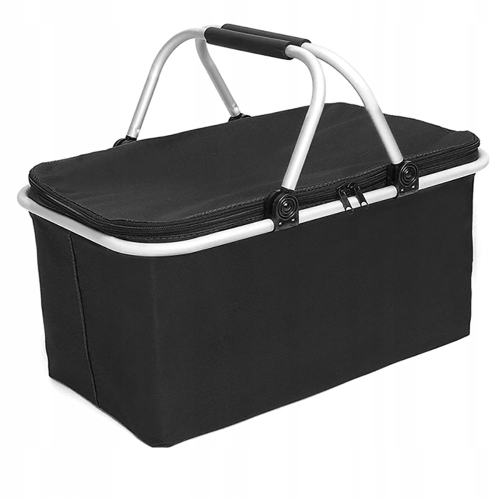 LARGE PICNIC BASKET THERMAL FOLDING HIKING BEACH SHOPPING BASKET Manufacturer code SDH1062