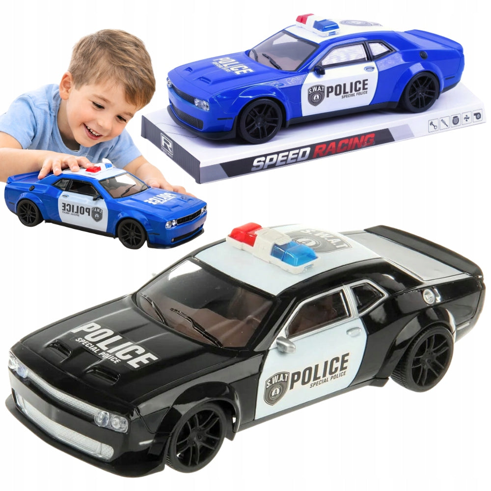 LARGE POLICE CAR 30 CM
