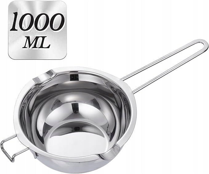 LARGE POT 1000 ML FOR MELTING CHOCOLATE BUTTER WATER BATH