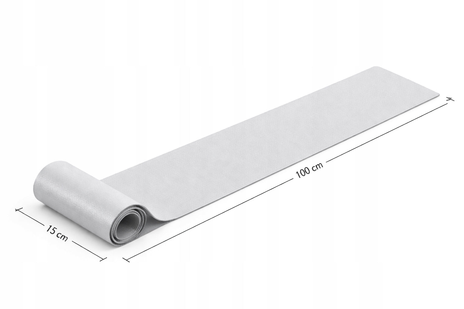 LARGE PVC Patch GREY 15cm x 1m for repairing PONTOON TARPAULIN POOL PONDS Manufacturer Bars
