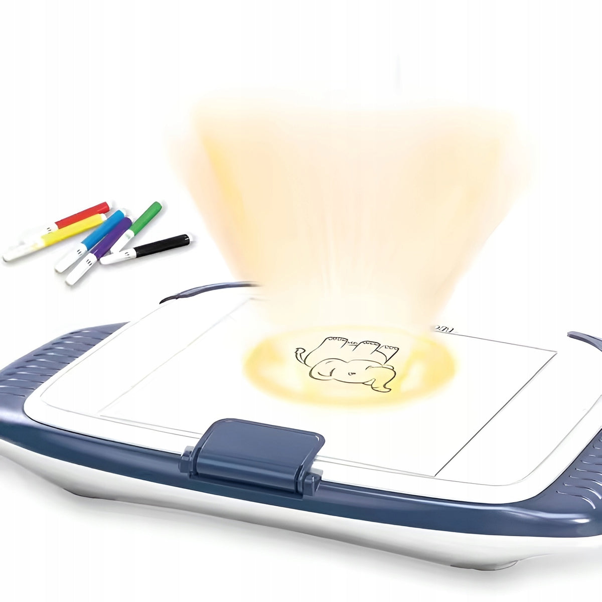 LARGE Projector LEARNING TO Draw 48 Slides Markers LED Painting Brand BOUNN