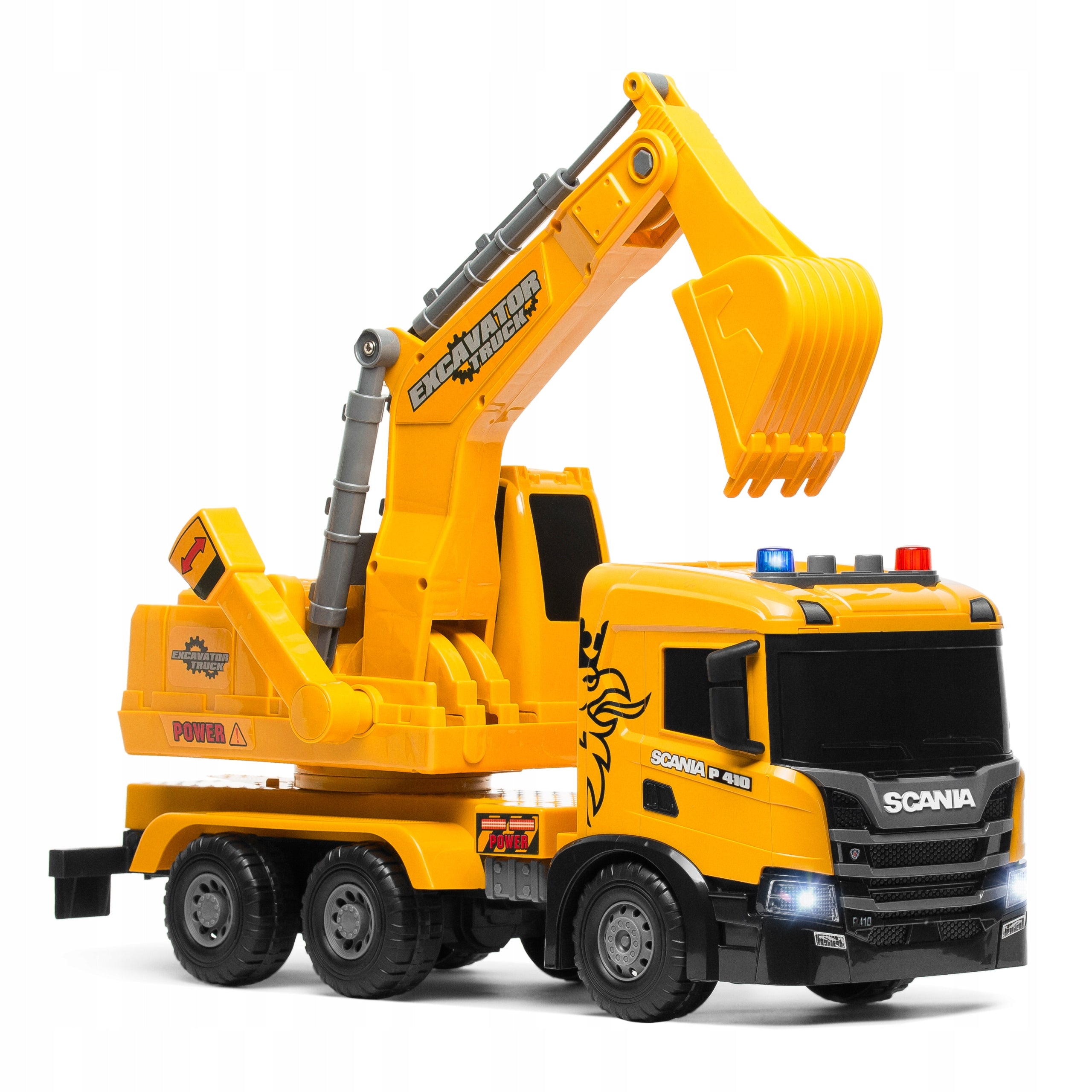 LARGE SCANIA P 410 truck XXL TIR EXCAVATOR friction drive Giant 55cm EAN (GTIN) 5904310970501