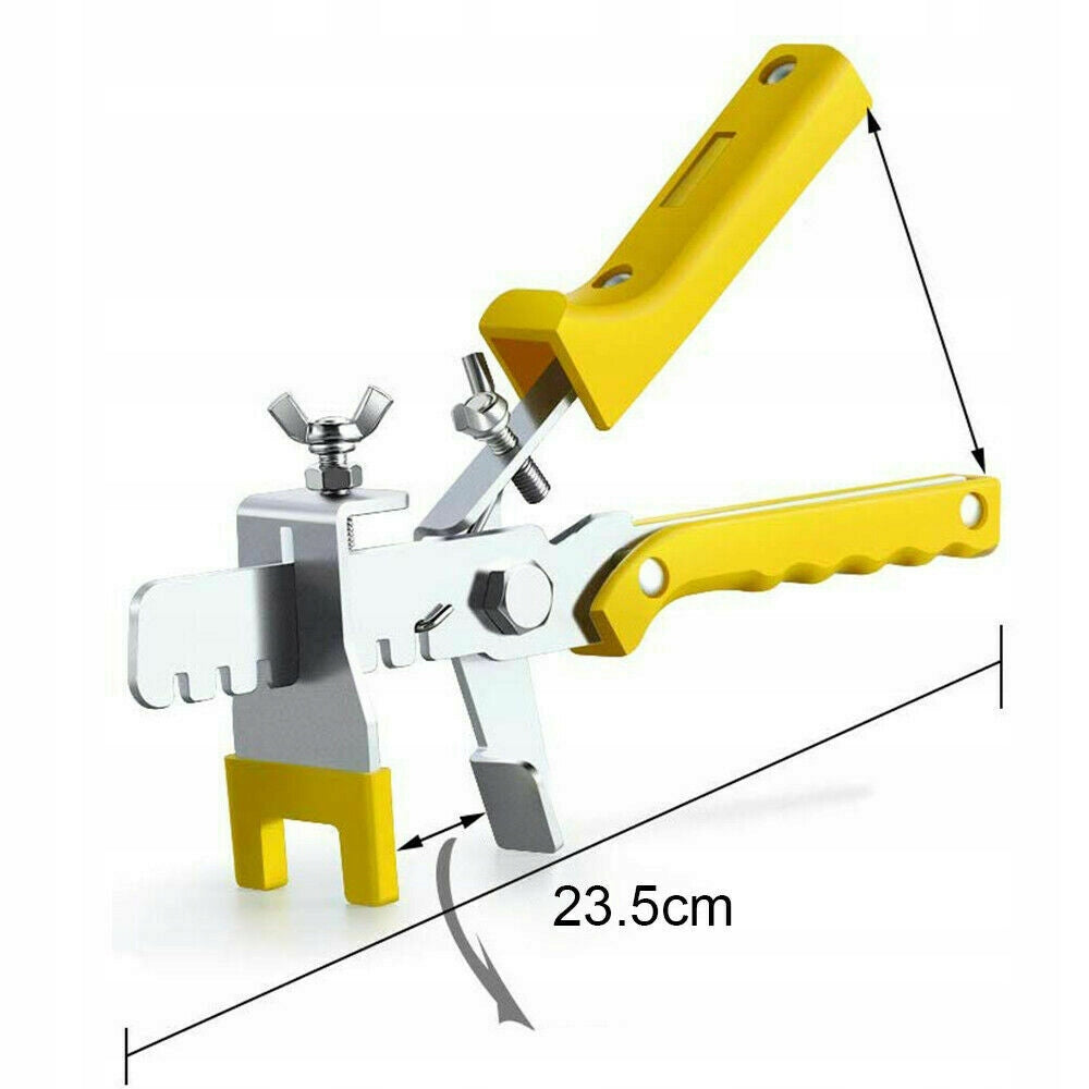 LARGE SET OF 500 CLIPS 2,0mm 100 WEDGES PLIERS LEVELING SYSTEM PLATE Kind tile leveling machine