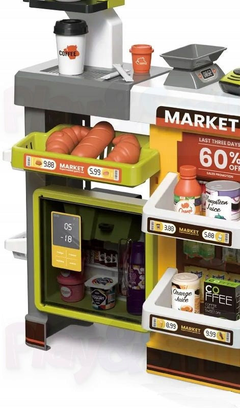 LARGE SHOP SUPERMARKET CAFE CASH REGISTER TROLLEY CONFECTIONERY FRIDGE FROST STALL EAN (GTIN) 5906660147787