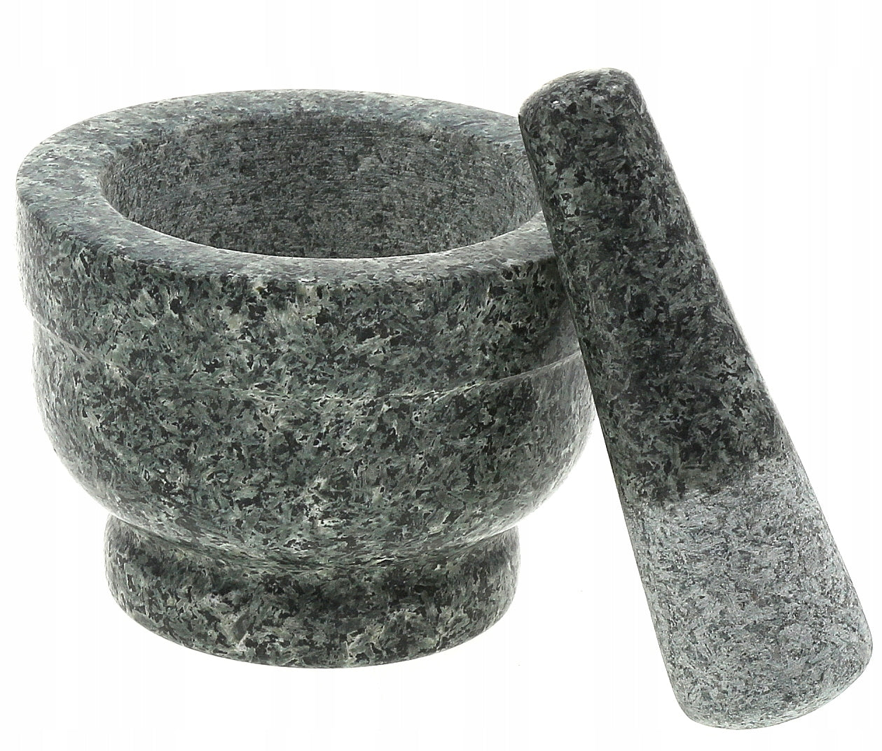 LARGE SOLID MORTAR GRANITE STONE BEATER