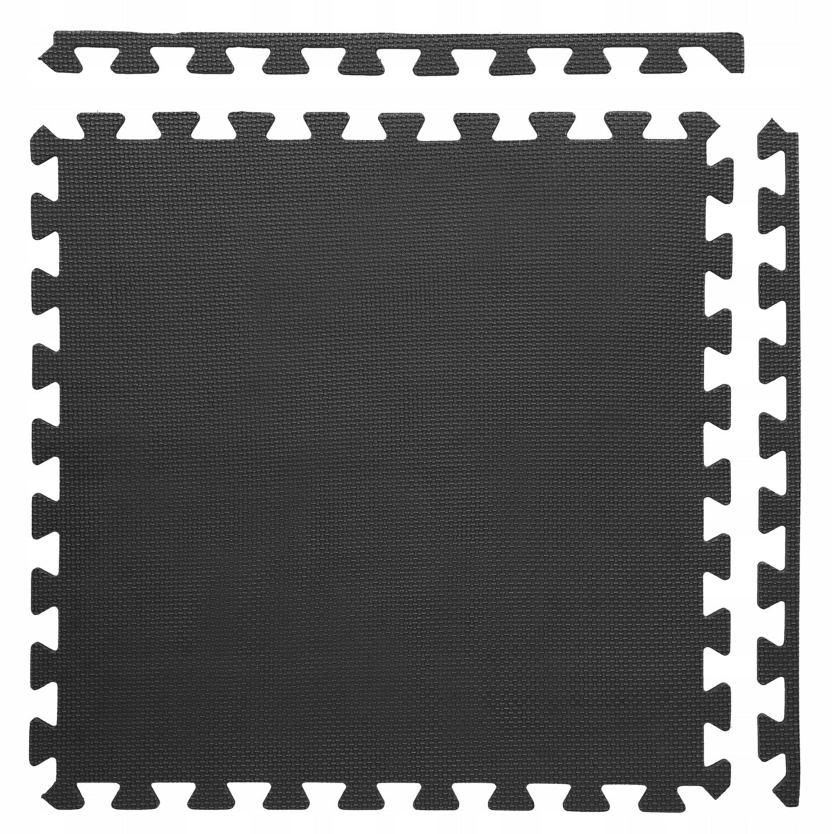 LARGE SOUNDPROOFING MAT 122x122x1CM PUZZLE FOR GYM EQUIPMENT Color black