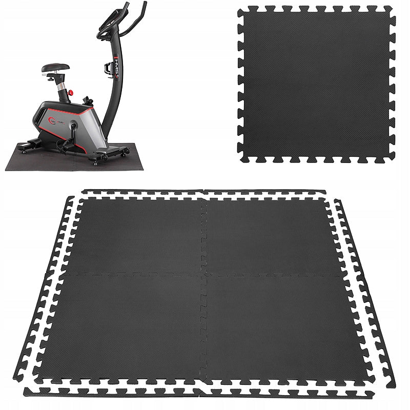 LARGE SOUNDPROOFING MAT 122x122x1CM PUZZLE FOR GYM EQUIPMENT