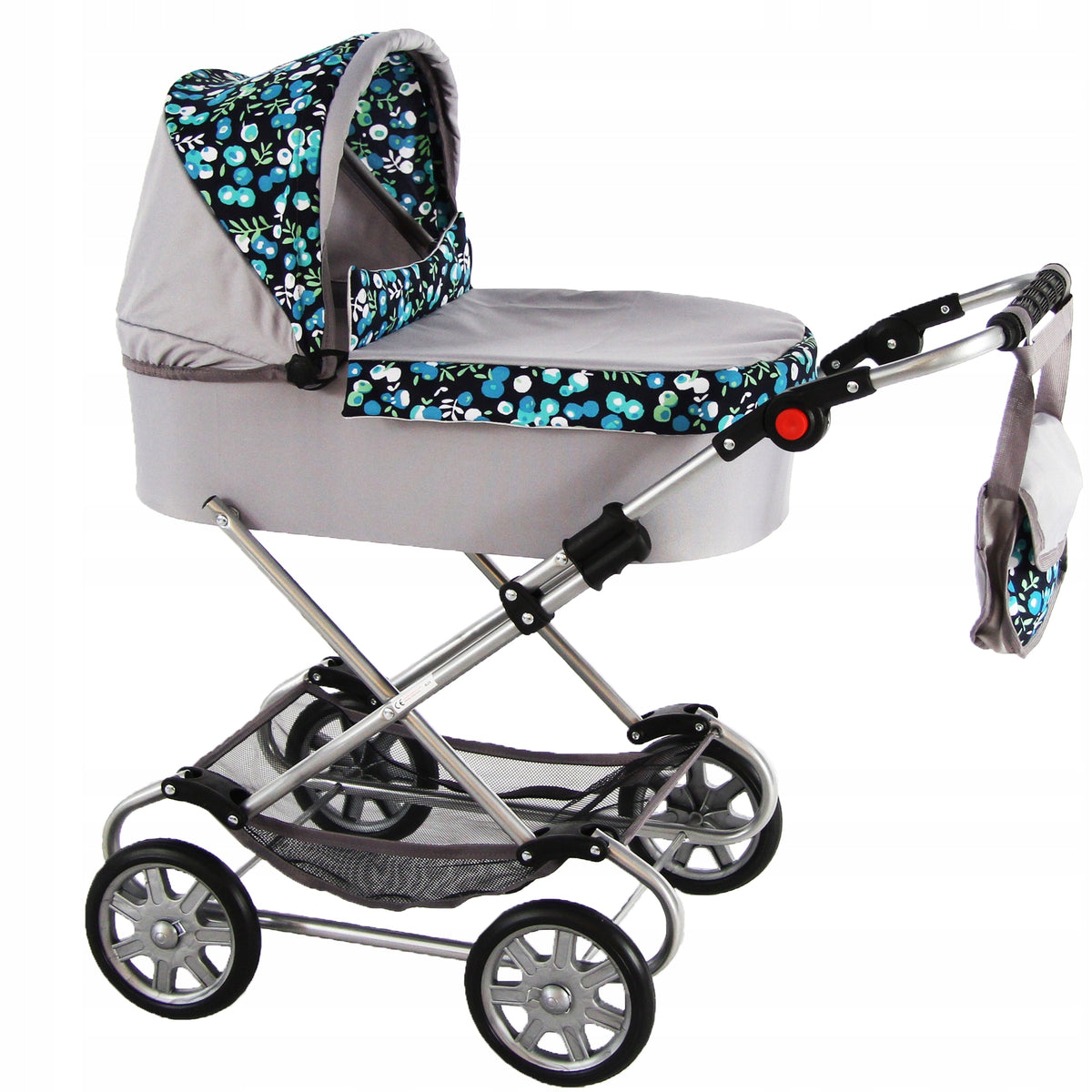 LARGE STROLLER FOR DOLLS DEEP + Bedding + BAG PL