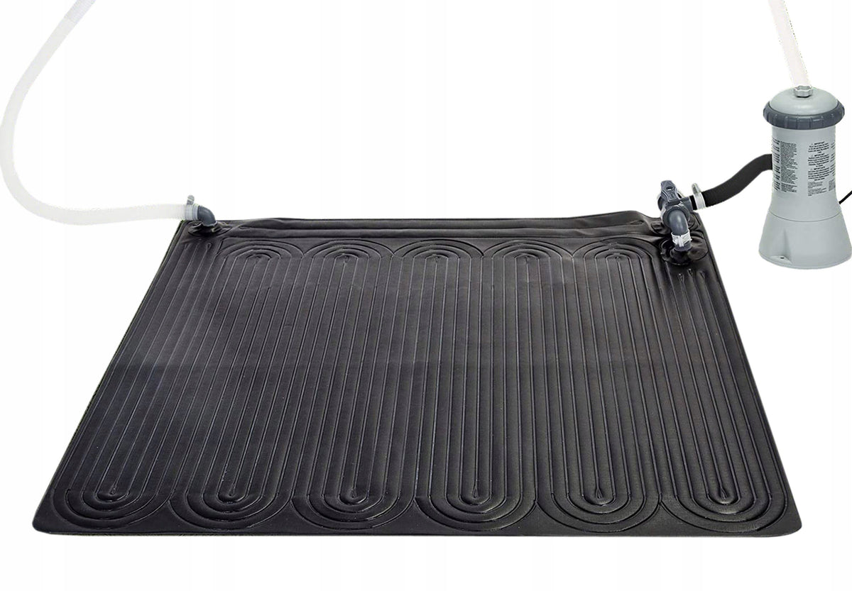 LARGE Solar mat for heating water IN THE POOL -GARDEN Intex 120 x 120 cm