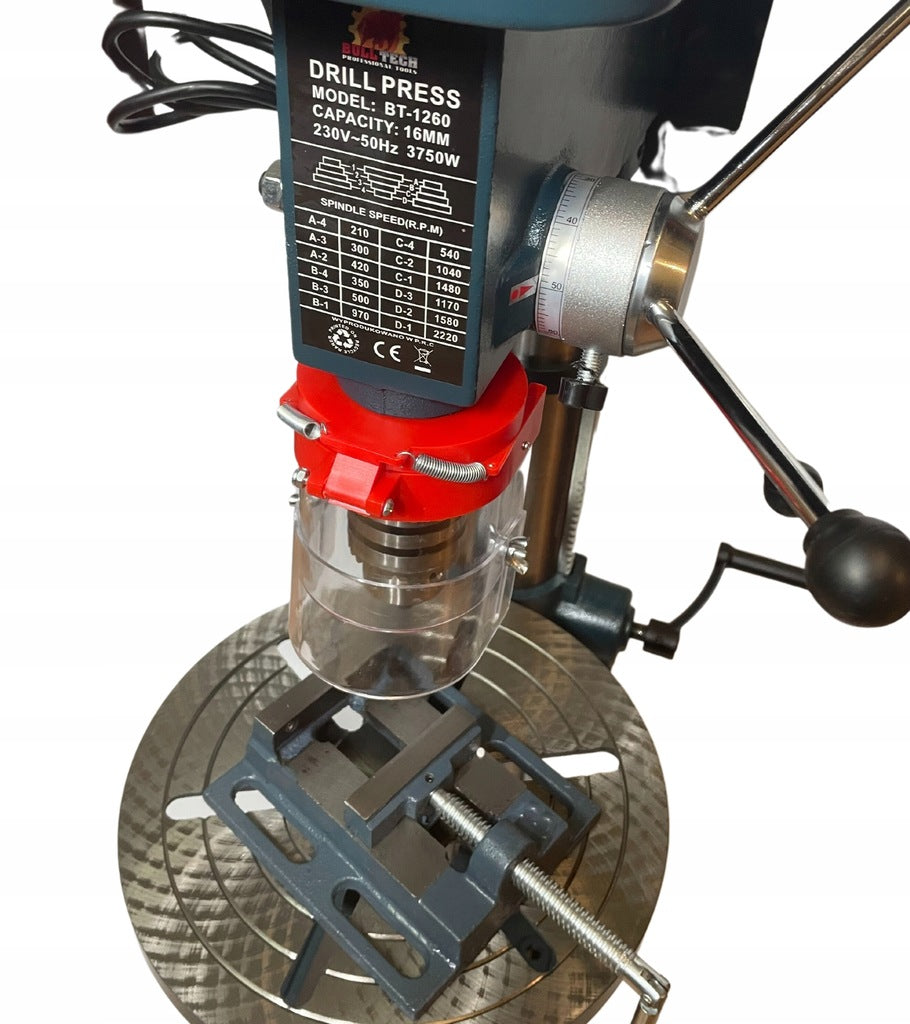 LARGE TABLE DRILL POWER 3750W 100CM +VISE 16MM Manufacturer code bt-1260