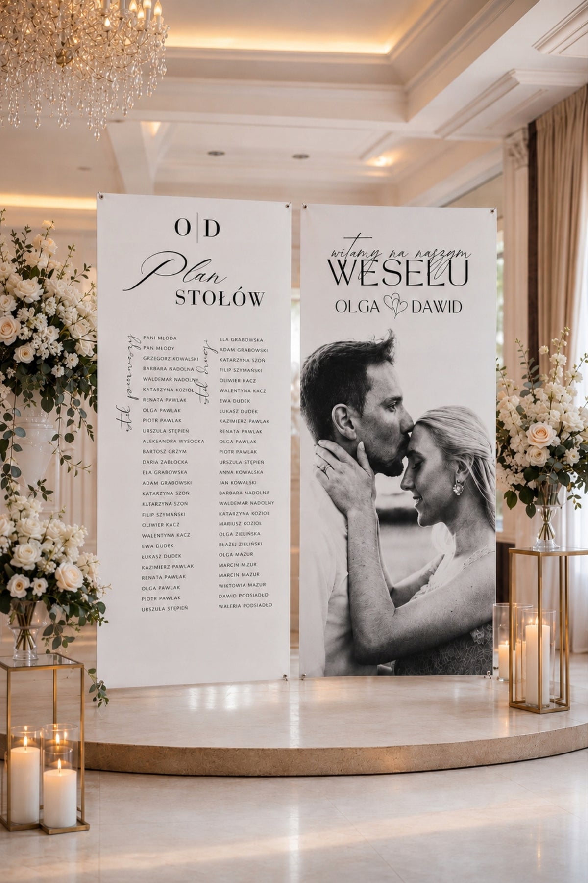 LARGE TABLE PLAN PHOTOS LARGE FORMAT WEDDING WALL BACKGROUND PHOTO Manufacturer code TŁOFOTOŚLUB