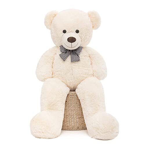 LARGE TEDDY BEAR, STUFFED ANIMAL GIANT 160CM SUPER BEAR
