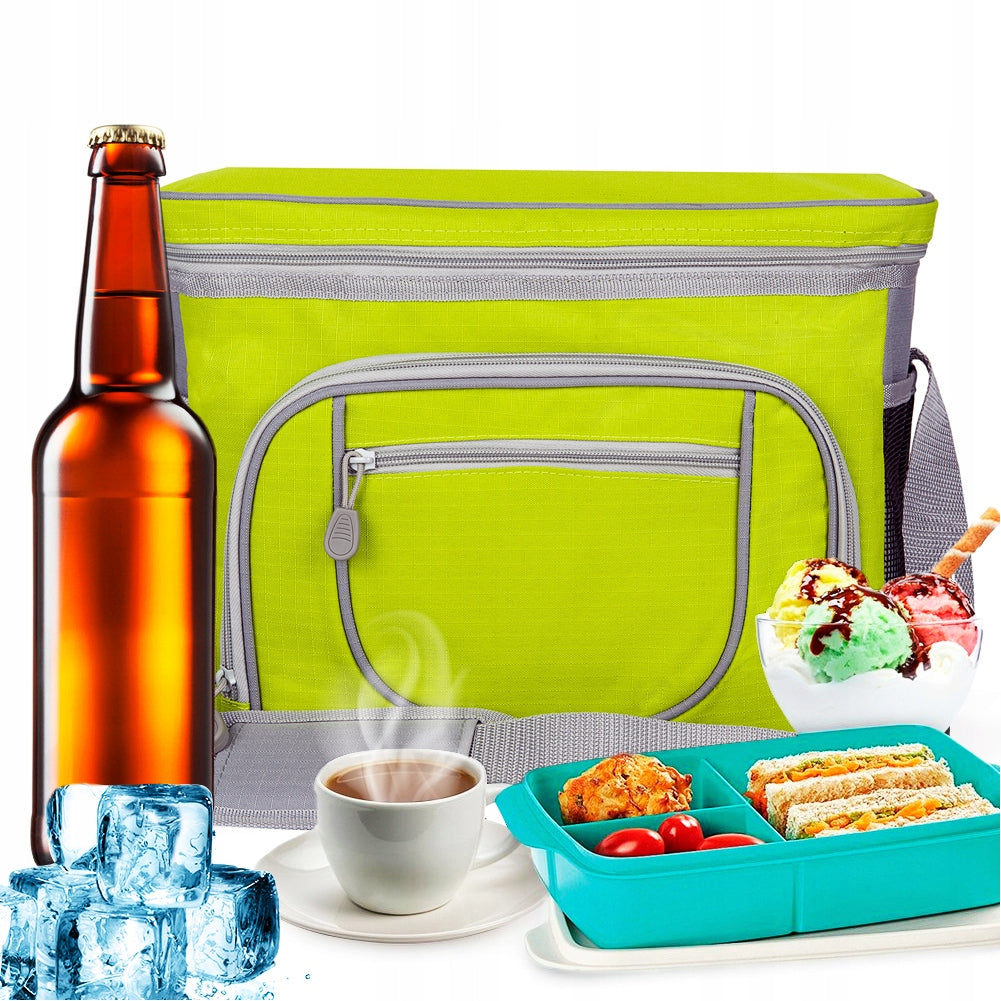 LARGE THERMAL PICNIC BAG FOR THERMAL INSULATION BEACHES 30 LITER Packaging status original