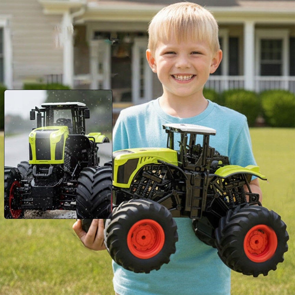 LARGE TRACTOR REMOTE CONTROLLED TRACTOR WITH REMOTE CONTROL GIFT Manufacturer code Traktor zdalnie sterowany