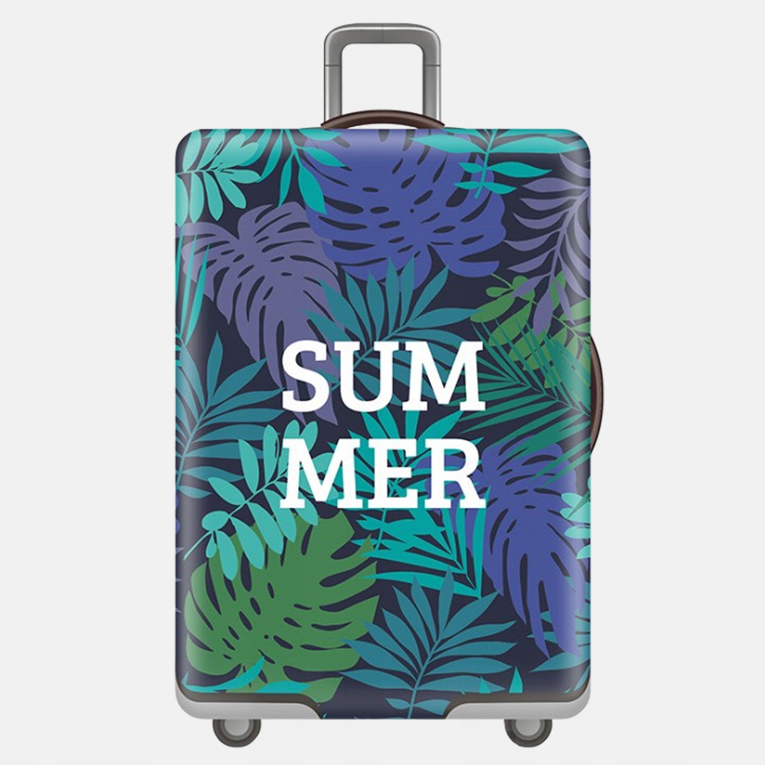 LARGE TRAVEL SUITCASE COVER PROTECTIVE CASE FOR LUGGAGE PRINT ZIPPER L