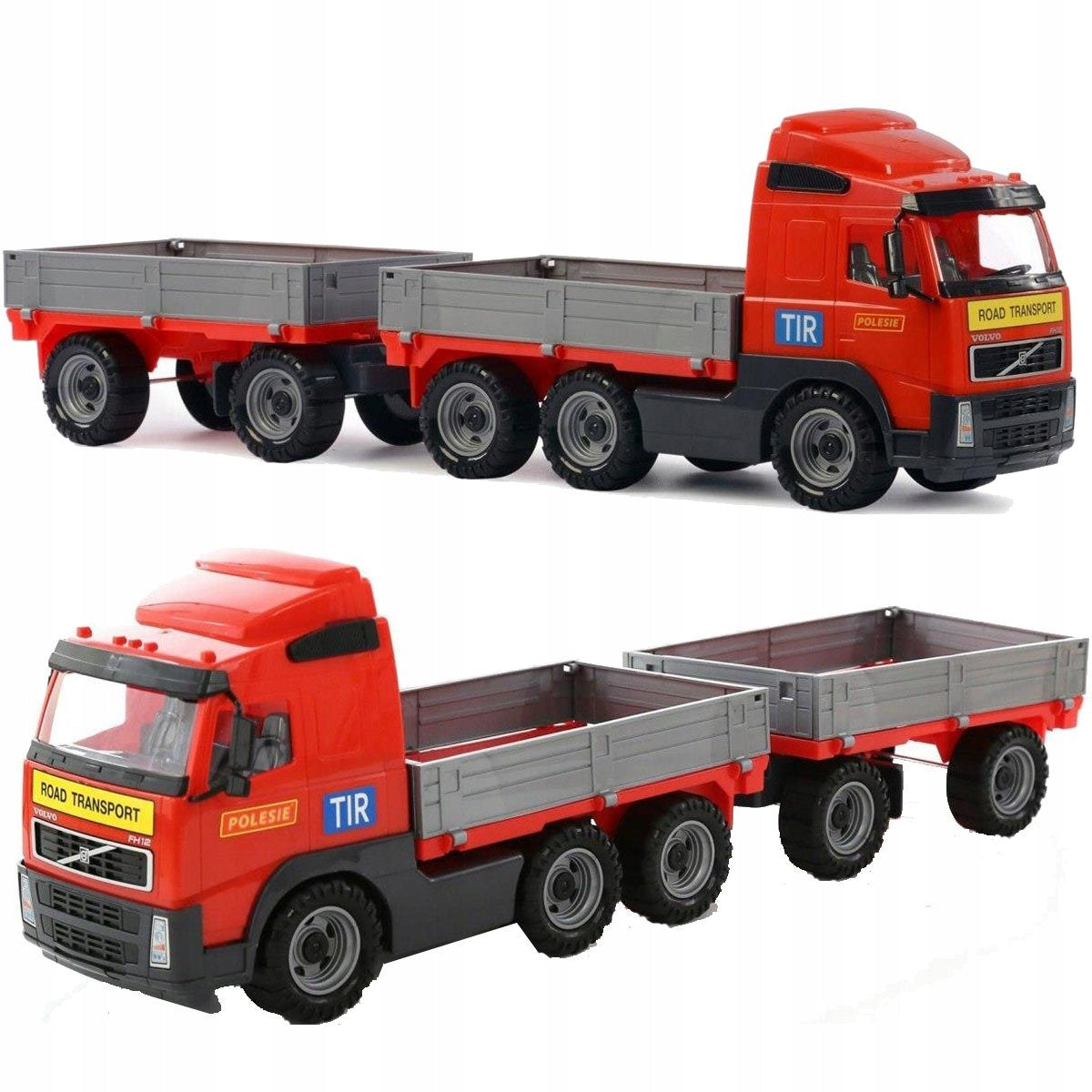 LARGE TRUCK TIR 2 TRAILERS OPENING SIDES WADER-POLESIE Manufacturer code 9487