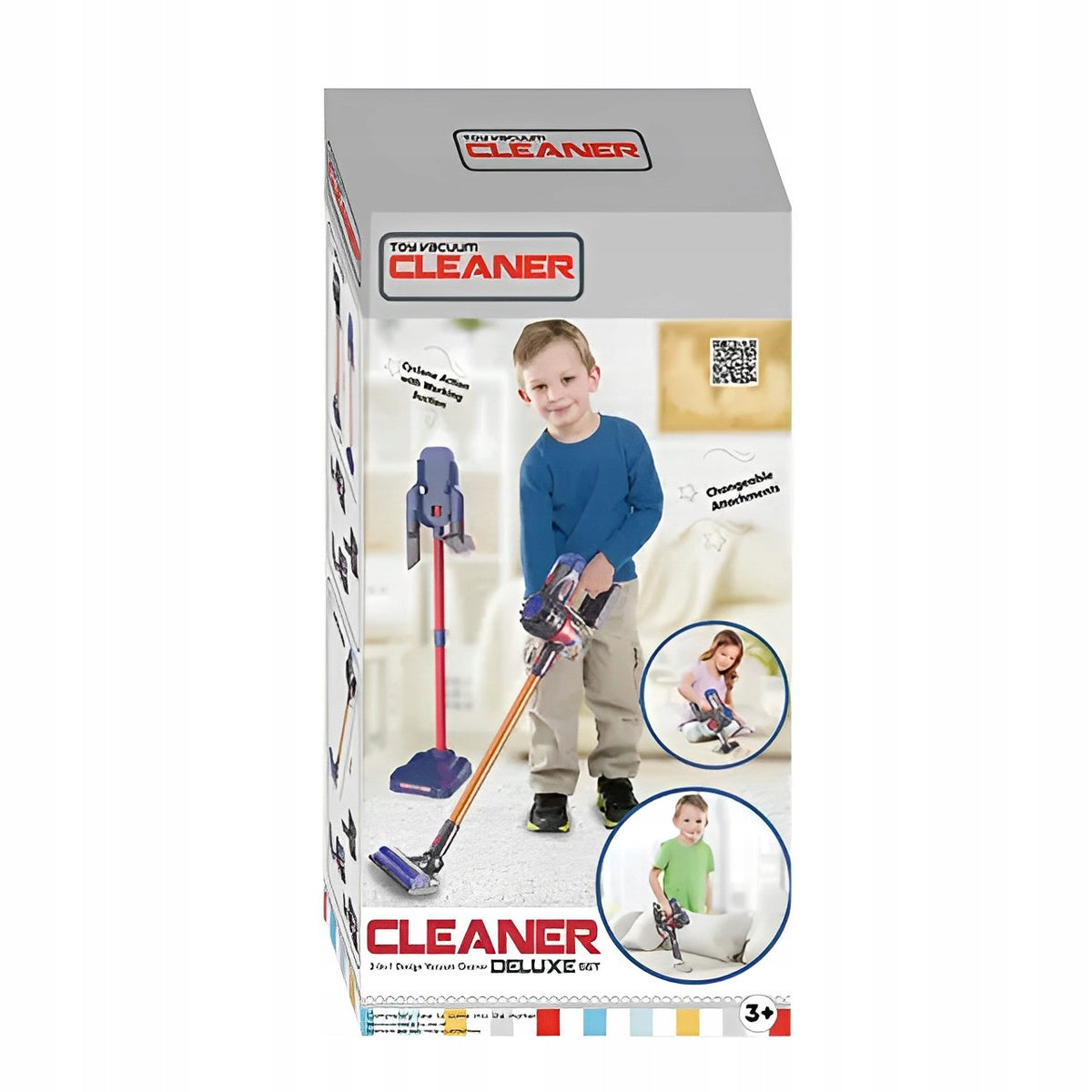 LARGE UPRIGHT VACUUM CLEANER WIRELESS TOY FOR CHILDREN'S PLAY EAN (GTIN) 5904158134035
