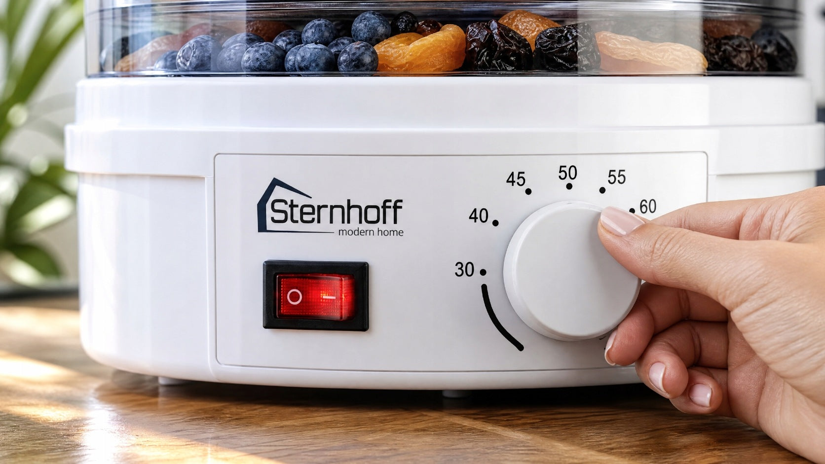 LARGE VEGETABLE FRUIT MUSHROOM DRYER HERBS FOOD GRADE THERMOCOUPLE STRONG 600W Manufacturer code SDH645