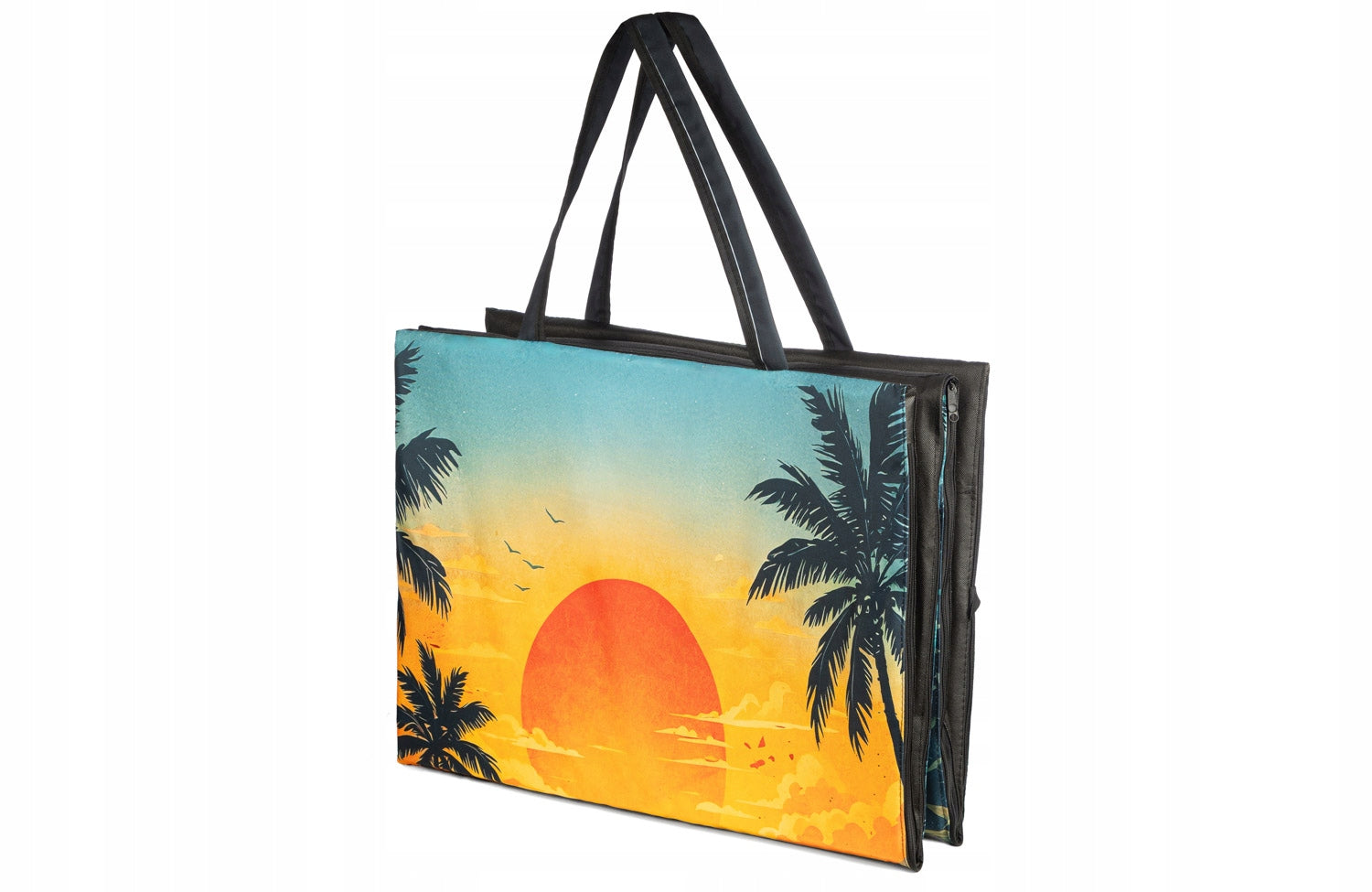 LARGEST MAT beach bag for beaches 200x62 SUNSET double foam Brand Gremex