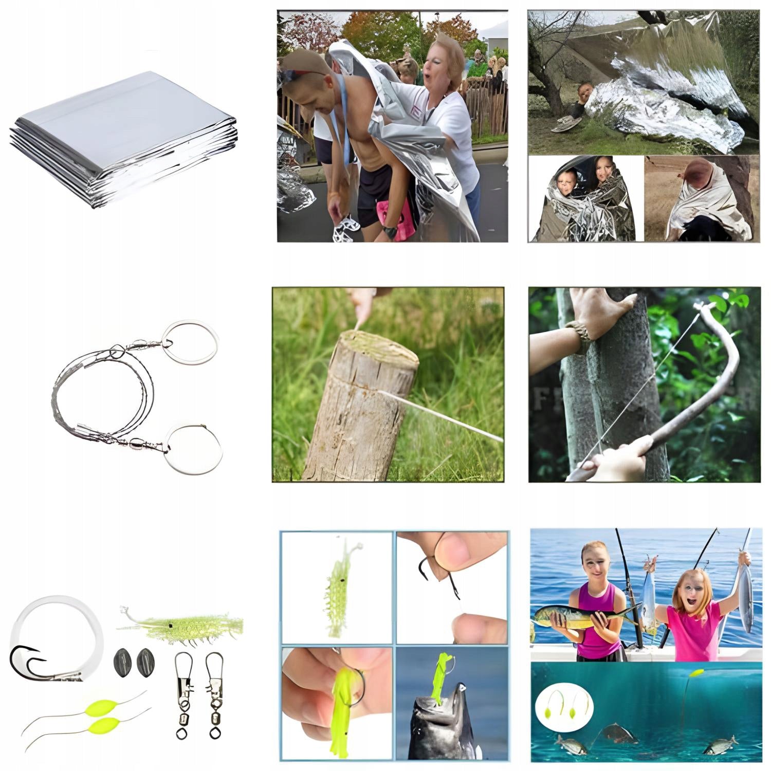 LARGEST MILITARY SURVIVAL KIT FEATURES AND SURVIVAL ELEMENTS 92in1 Number of additional tools 30