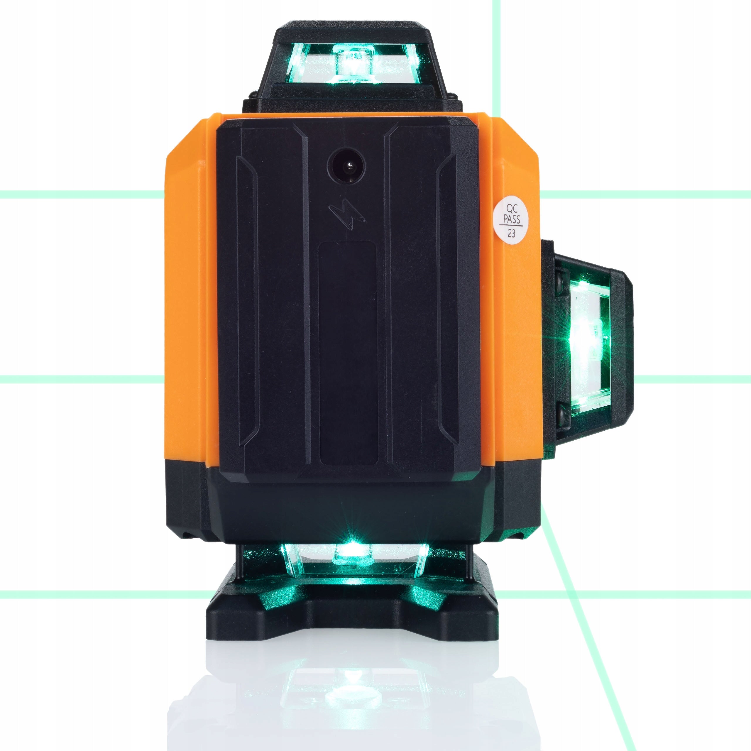 LASER CROSS LEVEL 360 16L TRIPOD POLE 120CM 2AKU PLATFORM PILOT Maximum working range 25 m