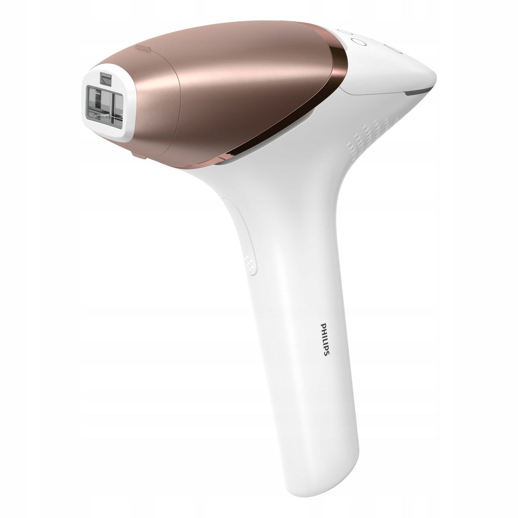 LASER EPILATOR PHILIPS LUMEA 9900 WOMEN'S LIGHT HAIR REMOVAL + 4 CAPS Packaging status original