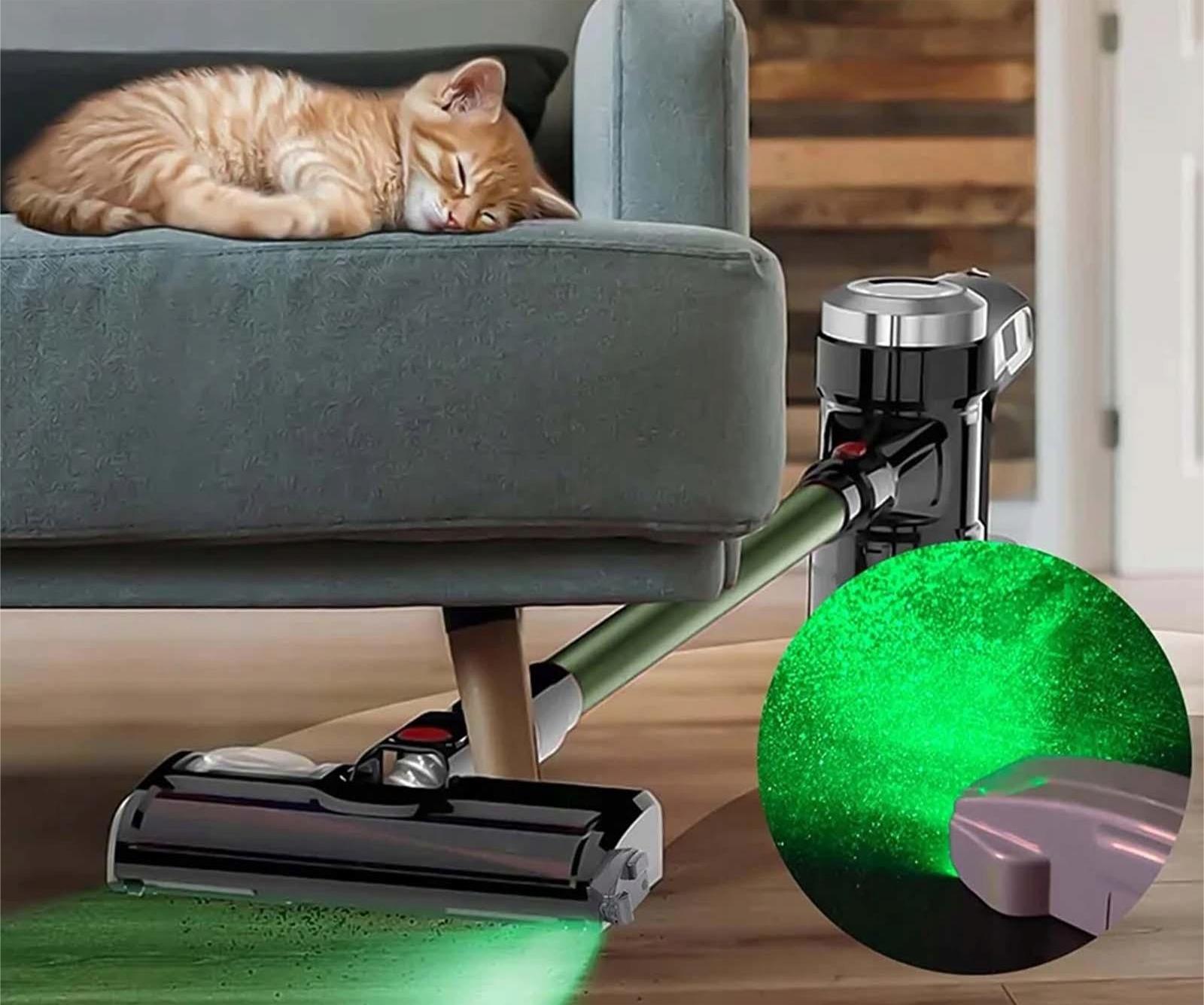 LASER LAMP FOR VACUUM CLEANER SIGNALING DUST POWERFUL LASER AS IN DYSON EAN (GTIN) 0755560393771