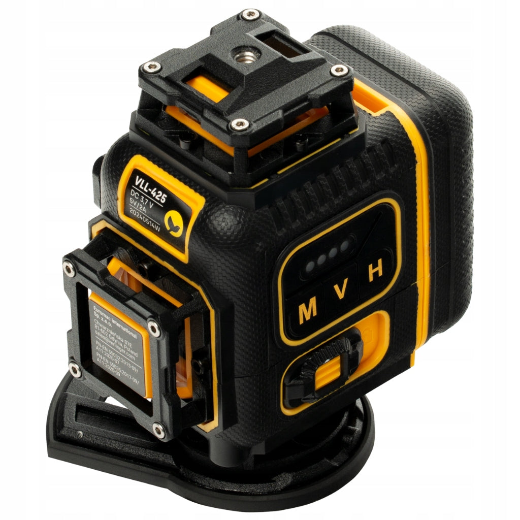 LASER LEVEL 4×360° CROSS LASER 4D SET + ACCESSORIES Brand Verlinger