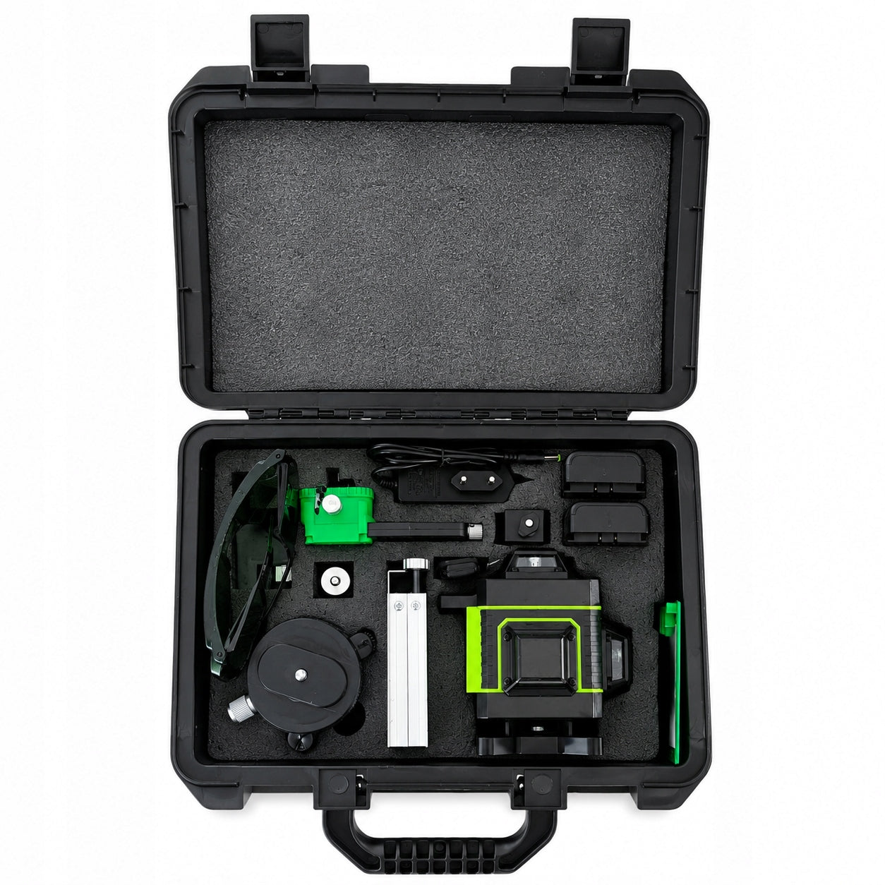 LASER LEVEL HILDA 16 LINES CROSS LASER 4D GREEN + TRIPOD 160 CM Measurement accuracy (+/-) 0.2 mm