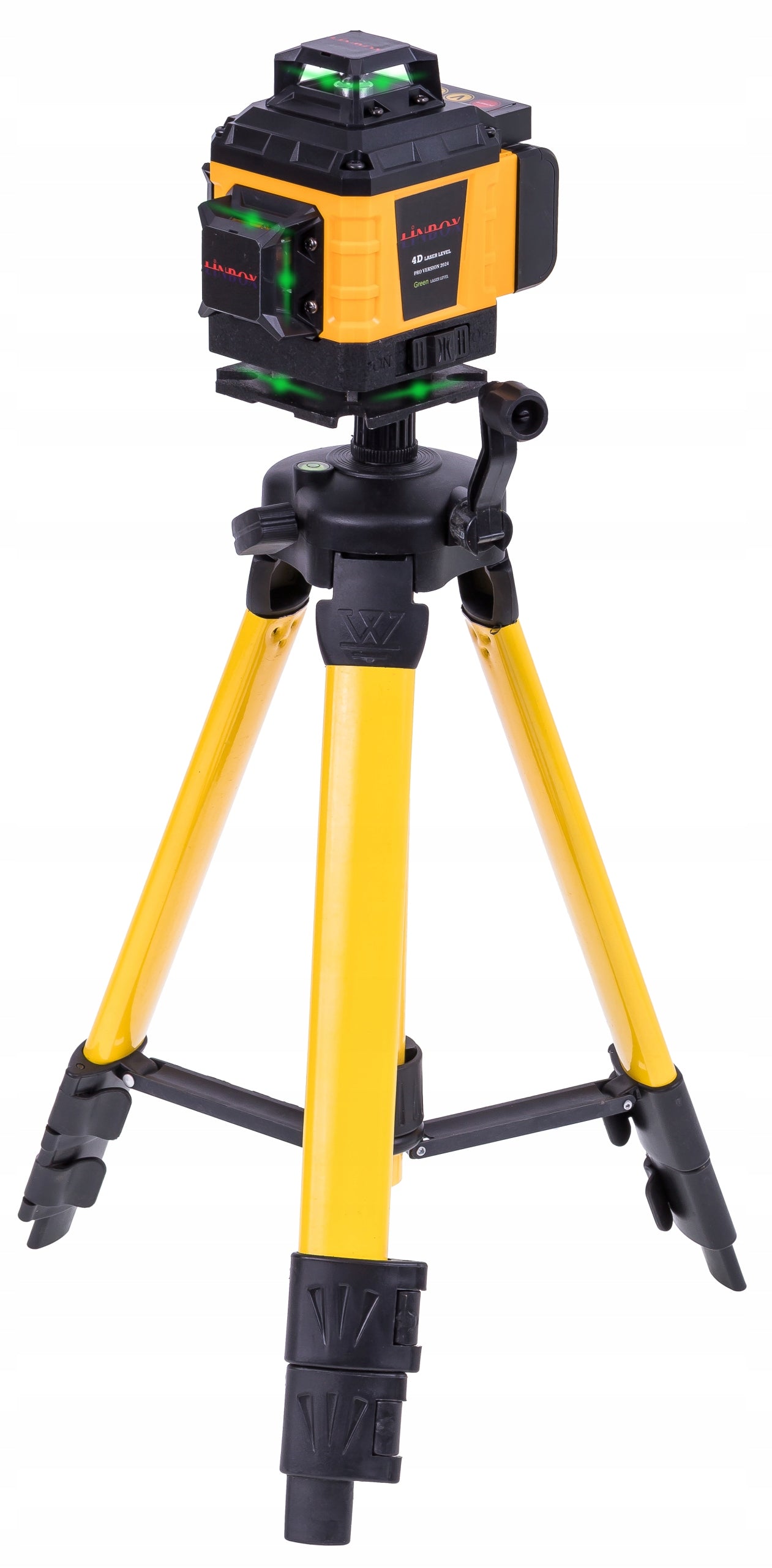 LASER LEVEL LASER 360° PENDULUM LOCK TRIPOD LARGE SUITCASE Model LINBOX25