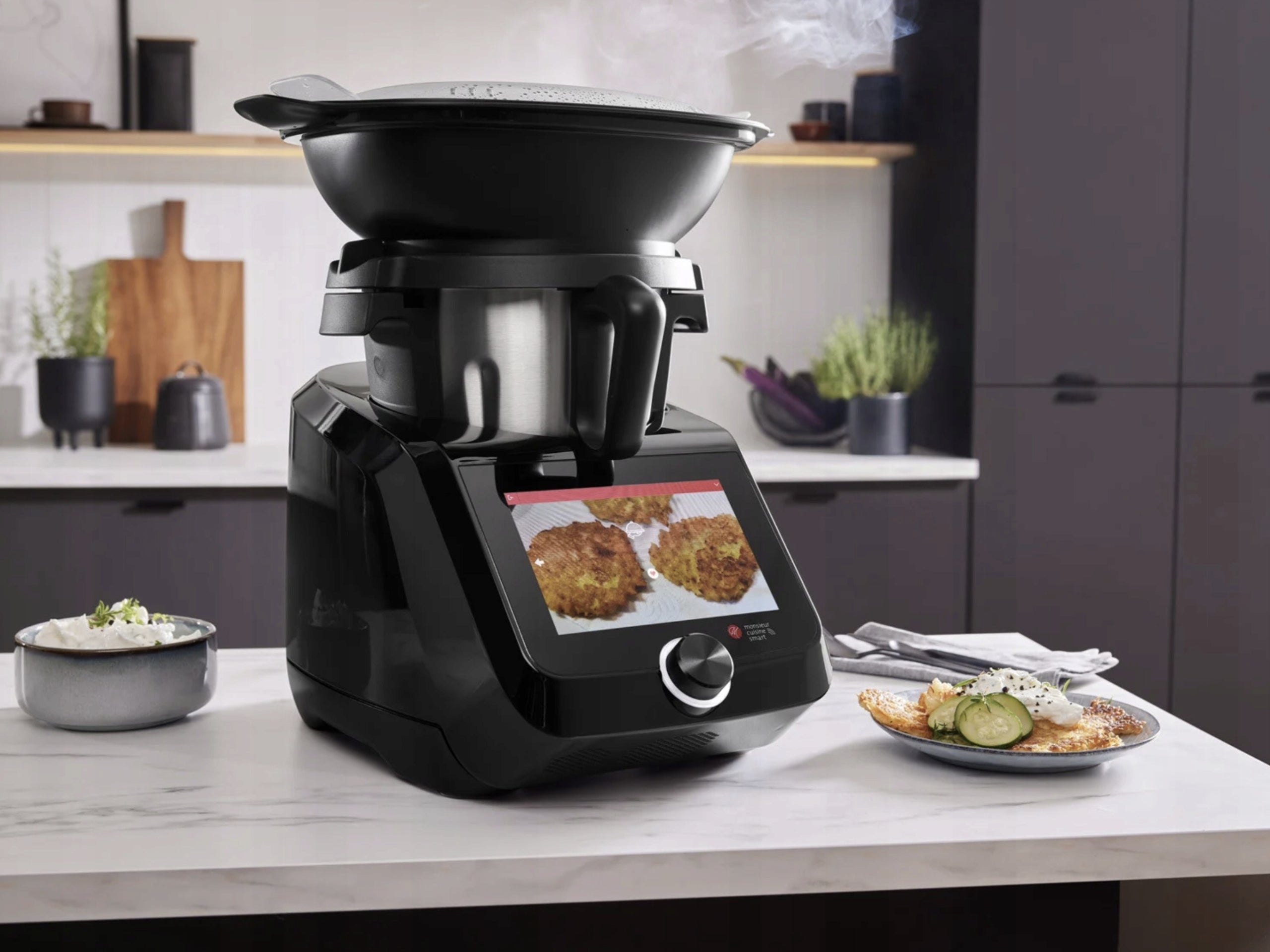 LATEST LIDLOMIX SMART 2026 ORIGINAL MONSIEUR THERMOROBOT MEGA SET XL Dominant color black