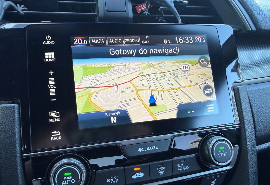 LATEST MAP UPDATE HONDA CONNECT 2026 EUROPA CIVIC CR-V HR-V JAZZ Brand Honda