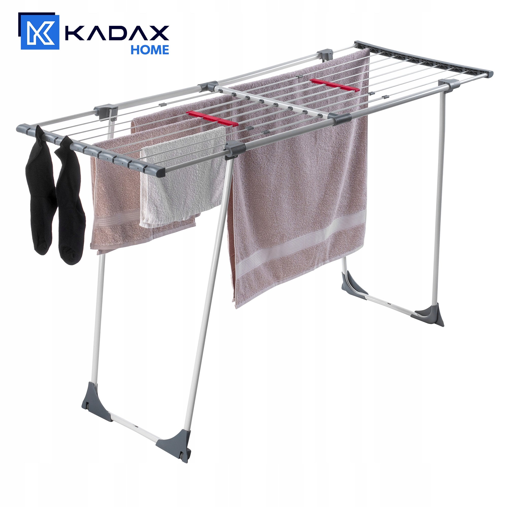LAUNDRY DRYER 20m CLOTHES UNDERWEAR STANDING LARGE XXL STRONG STEEL Kind Portable