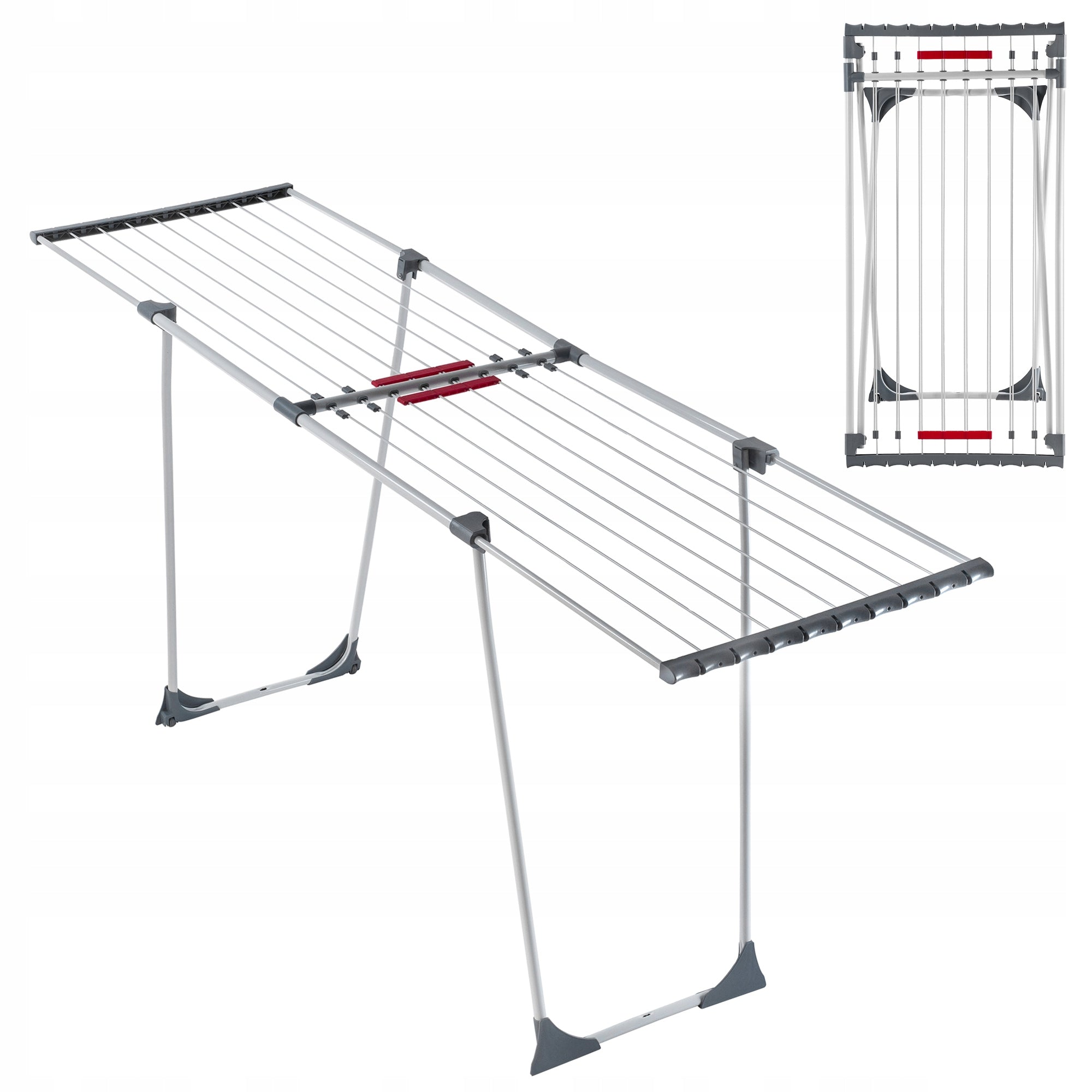 LAUNDRY DRYER 20m CLOTHES UNDERWEAR STANDING LARGE XXL STRONG STEEL