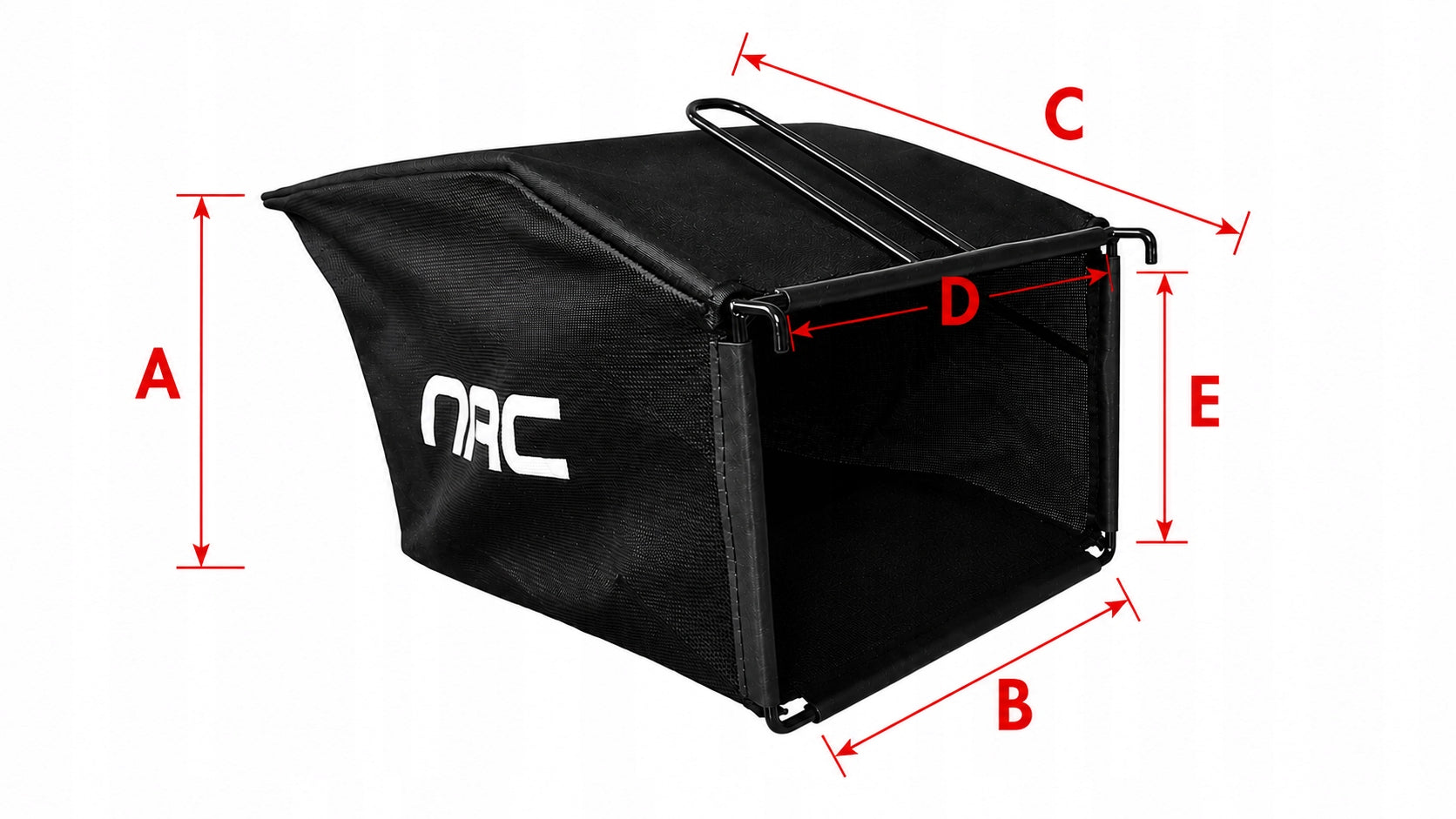 LAWN MOWER BASKET NAC FOR GRASS PLATING AND FRAME LS50 LS46 LP50 LP46-475-H Manufacturer code E93D-8266FQ BAZARPL