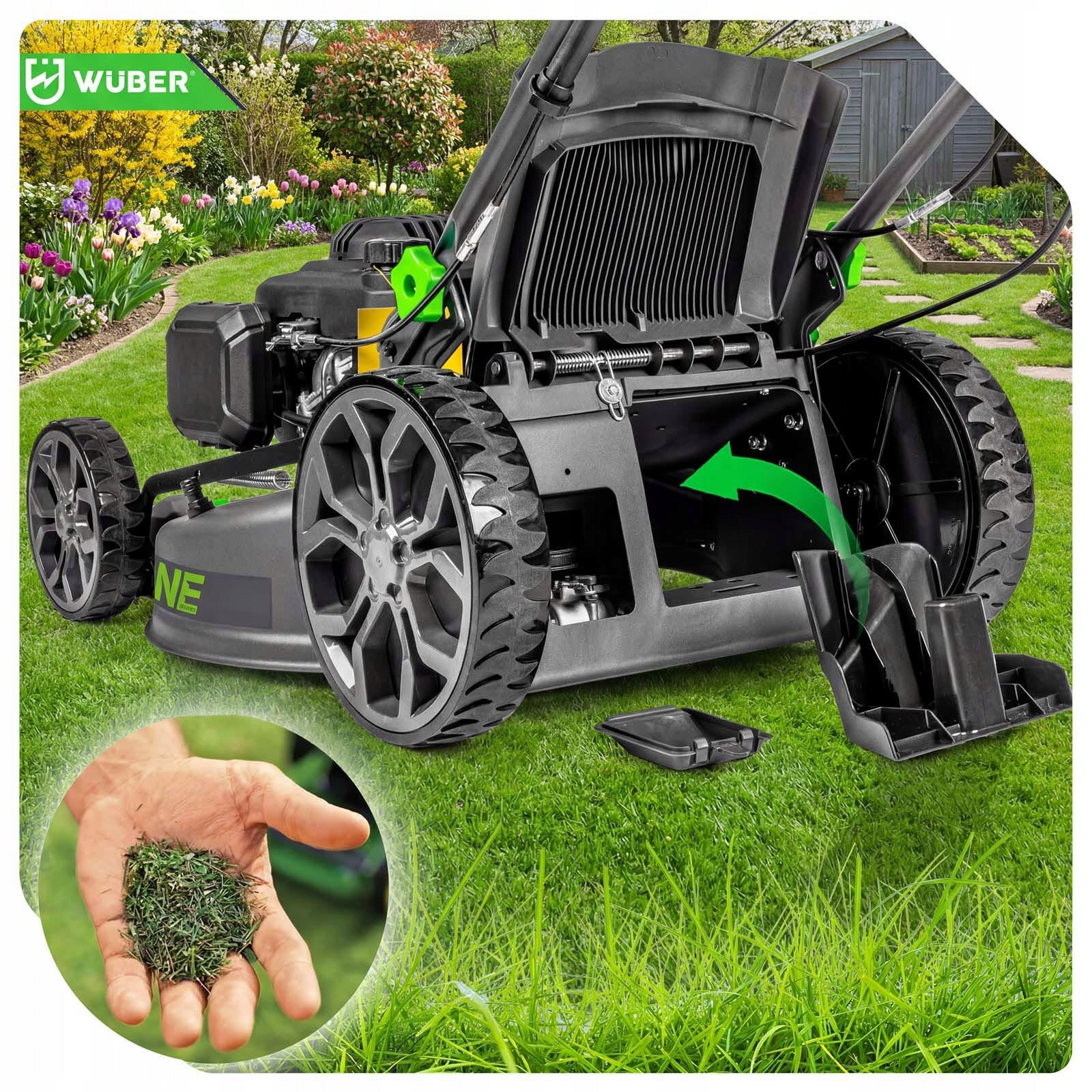LAWN MOWER COMBUSTION ENGINE LONCIN MULCH DRIVE STRONG 51CM 70L +OIL Manufacturer code 94012WBR