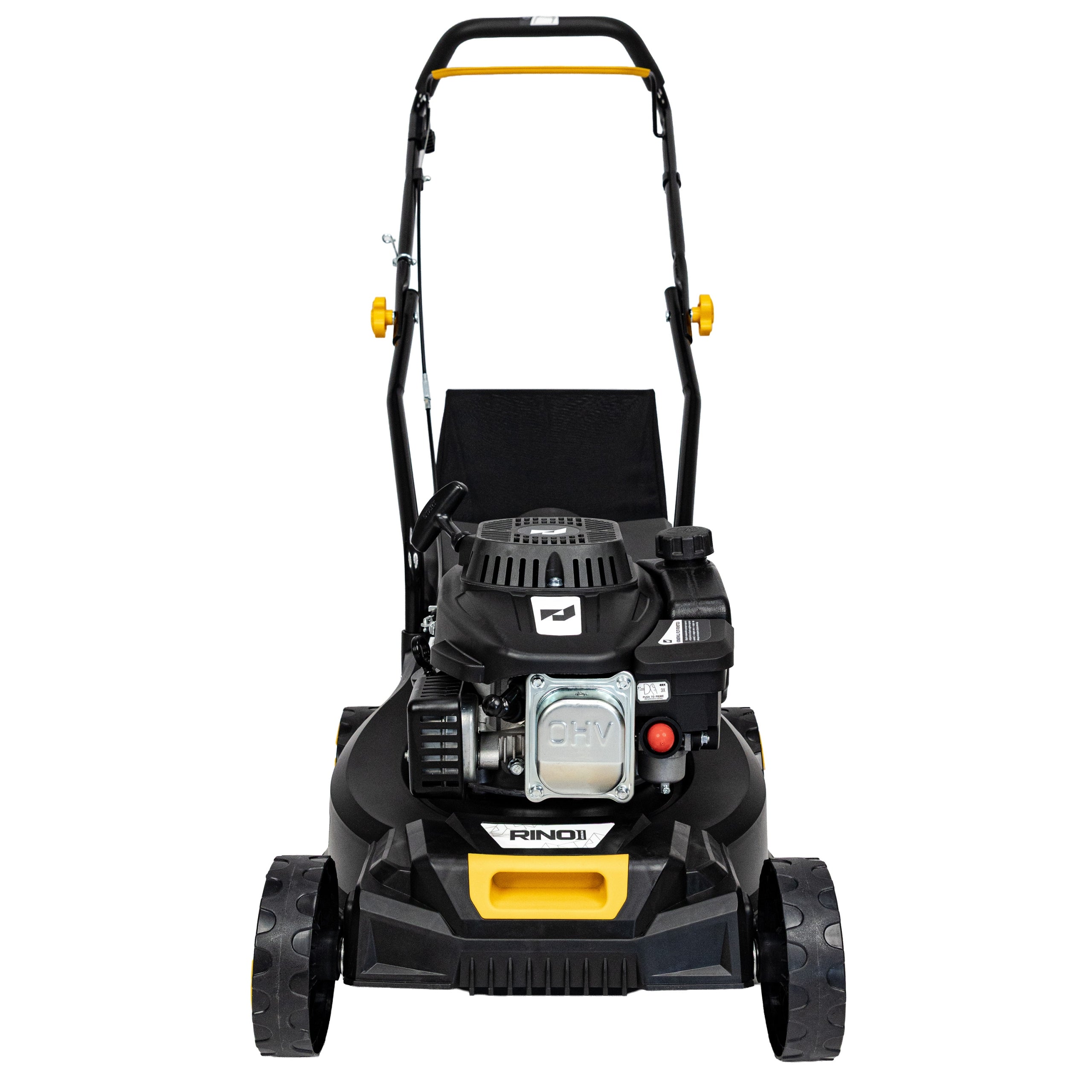 LAWN MOWER DIESEL ENGINE OHV 125 CM 3 KM BASKET 45L 30/45/65MM RINO Basket capacity 45 l