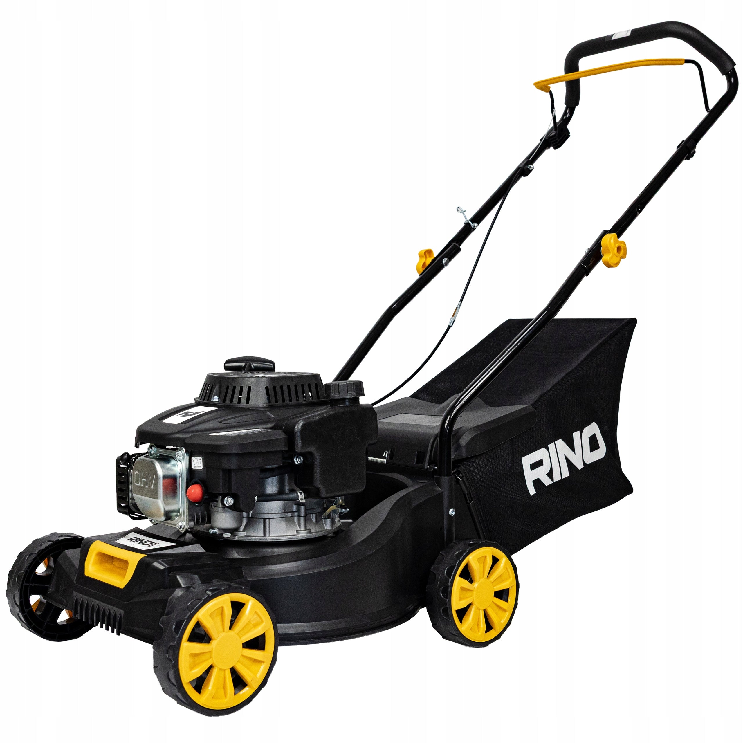 LAWN MOWER DIESEL ENGINE OHV 125 CM 3 KM BASKET 45L 30/45/65MM RINO Engine displacement 125 cm³