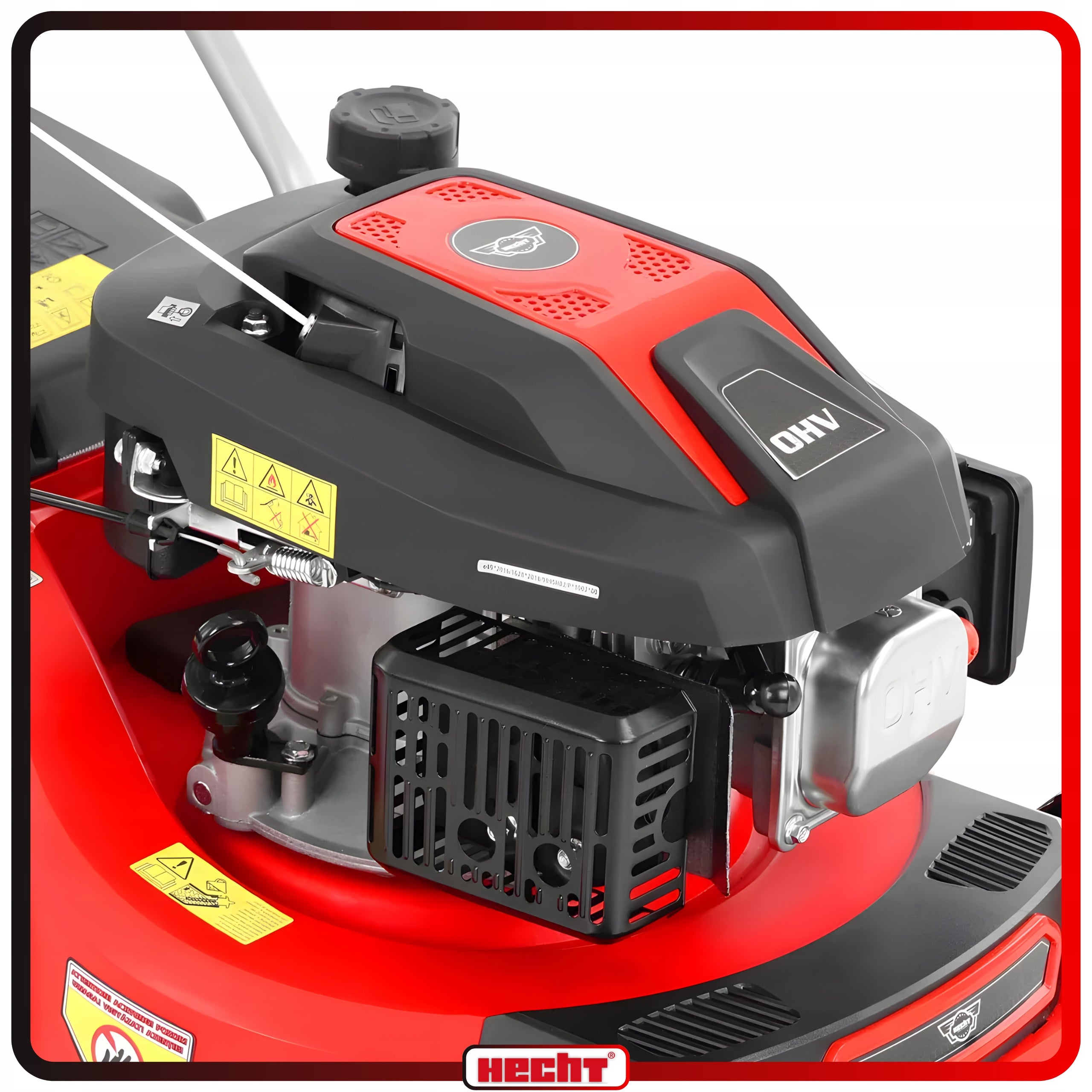 LAWN MOWER HECHT5408 LIGHT STRONG BASKET 45L MULCHING 40CM Brand Hecht