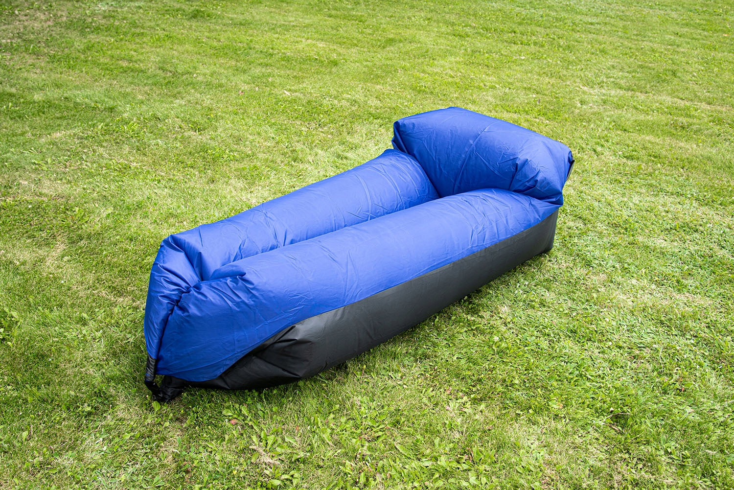 LAZY BAG Air Sofa InFLATABLE Sun Lounger Mattress Beach Chair With Headrest Manufacturer code Lazy Bag Blue