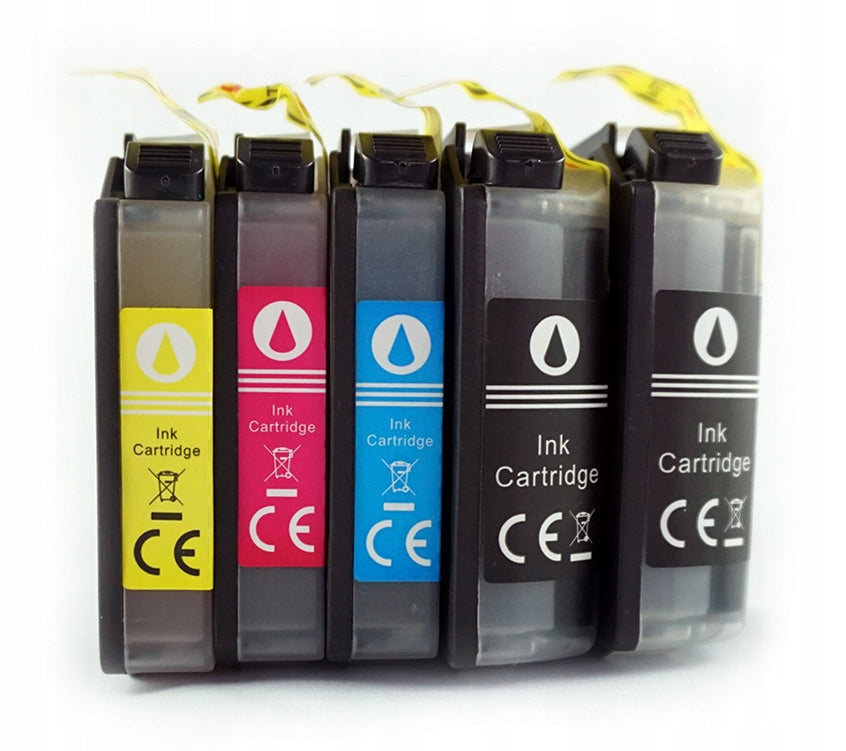 LC-123 XL - 5x REPLACEMENT INKS FOR BROTHER LC121 XL DCP-J132W J152W PRINTER Manufacturer DreamJet