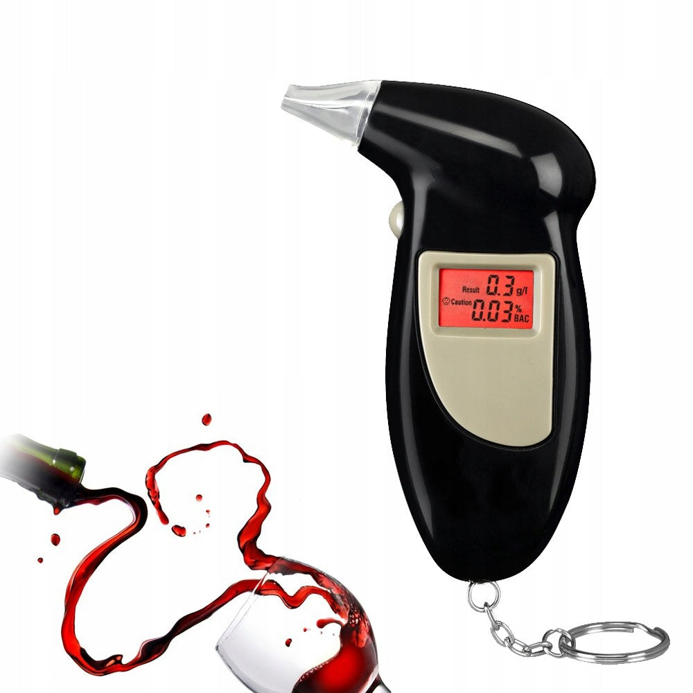 LCD BREATHALYZER WITH REPLACEABLE MOUTHPIECES 5 TIPS Brand no brand