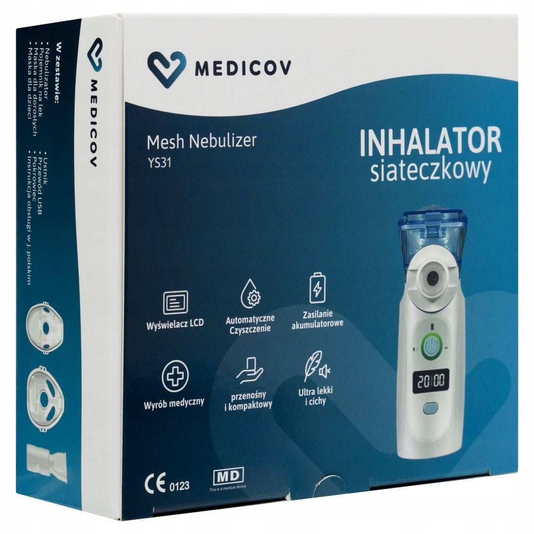 LCD MESH INHALER PORTABLE NEBULIZER FOR CHILDREN ADULTS QUIET Packaging status original